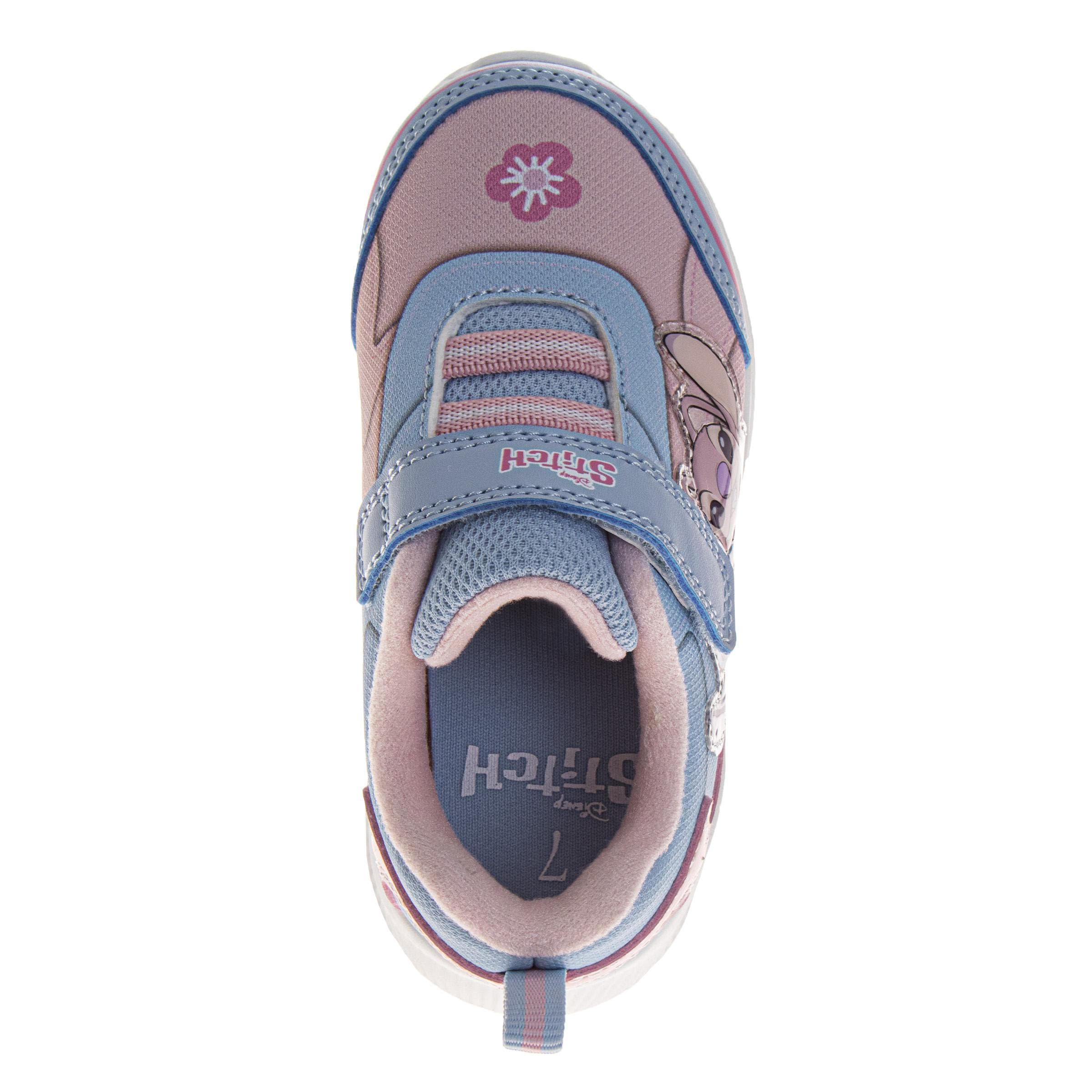 Disney Lilo & Stitch Girls Sneakers, Alternate, color, Blue Pink