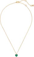 Kate Spade New York my love birthstone heart pendant necklace