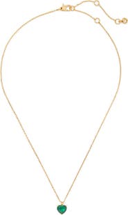 Kate Spade New York my love birthstone heart pendant necklace