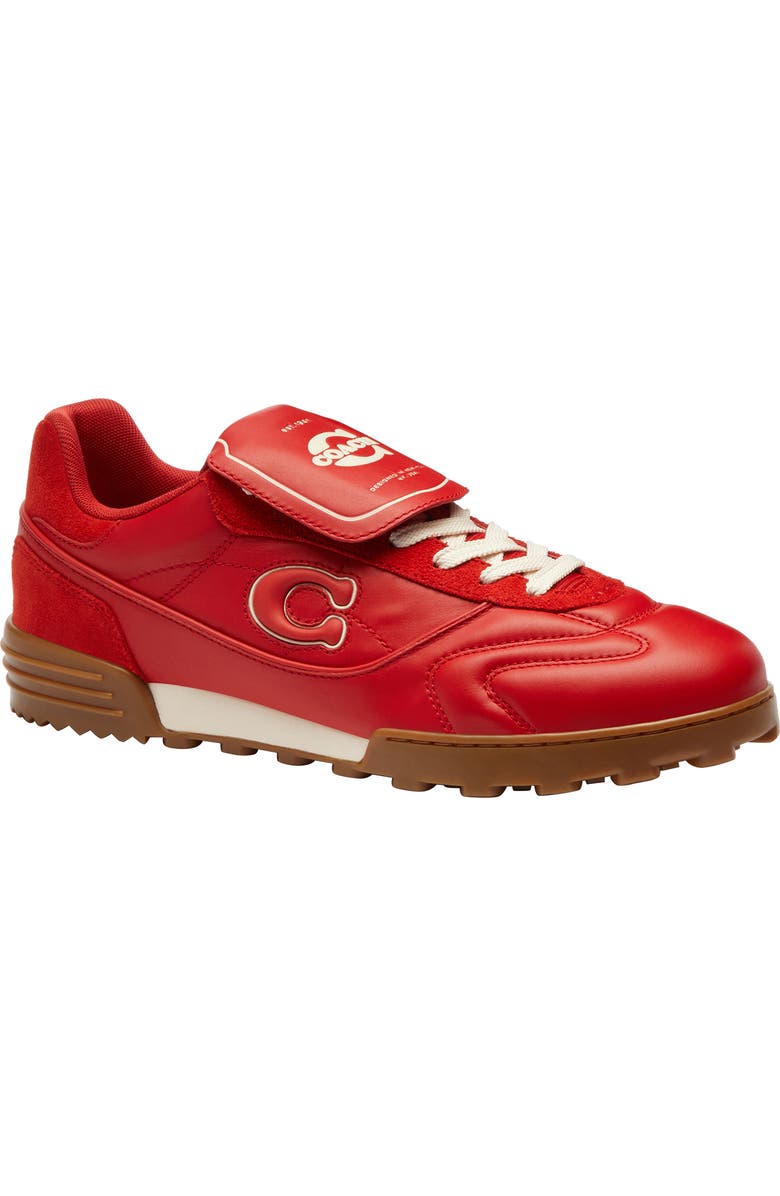 COACH Match Sneaker, Main, color, Sport Red