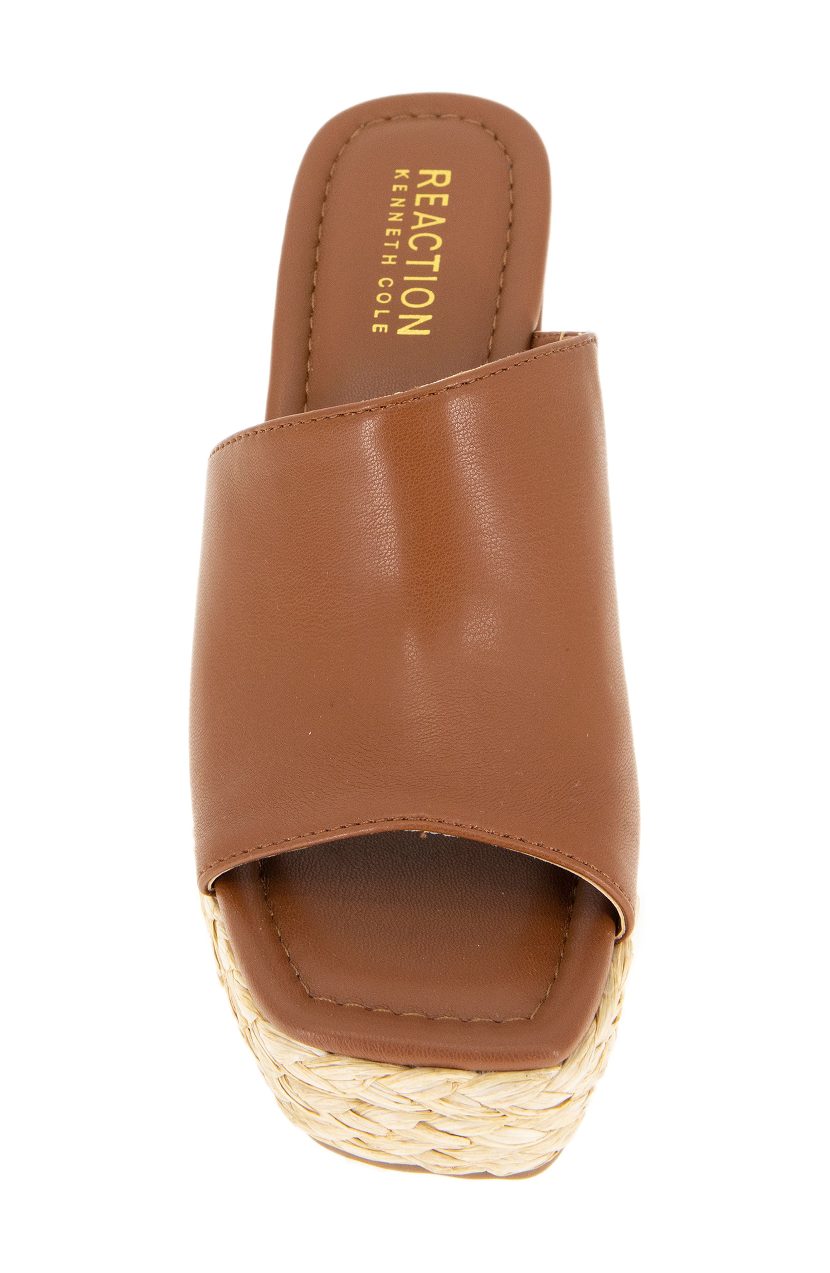 Reaction Kenneth Cole Maria Platform Wedge Mule, Alternate, color, Chai Pu