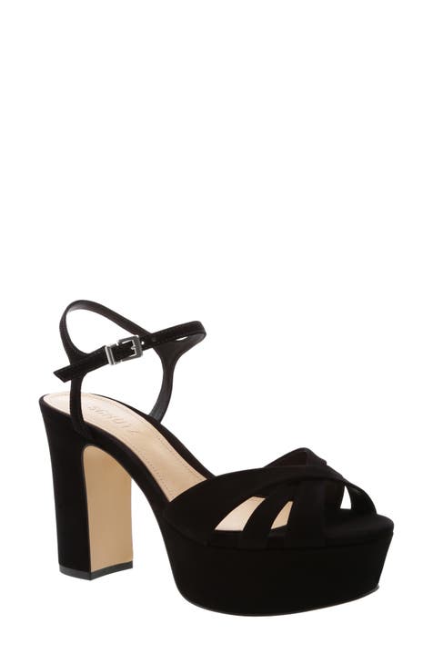 3 inch black platform heels hotsell