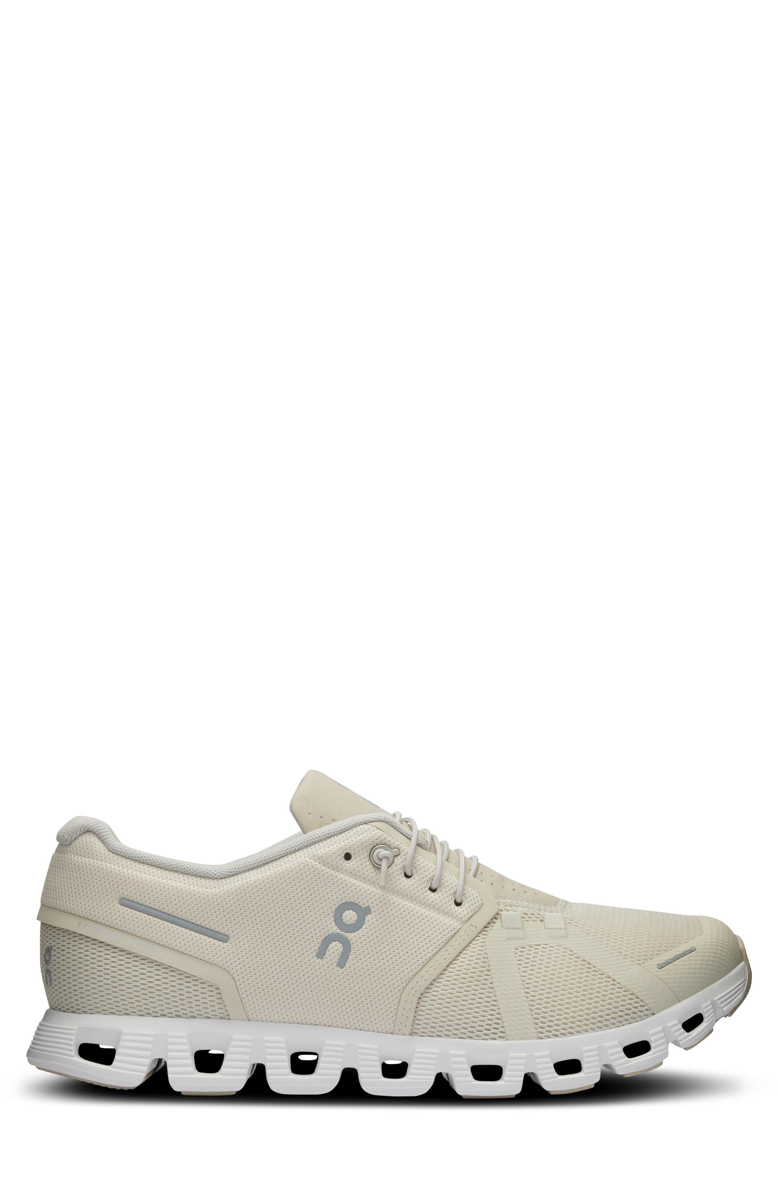 Cloud 5 Running Shoe, Alternate, color, CREAM/SAND