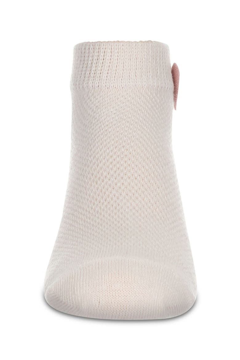 Welt Applique Anklet Socks, Alternate, color, Pink