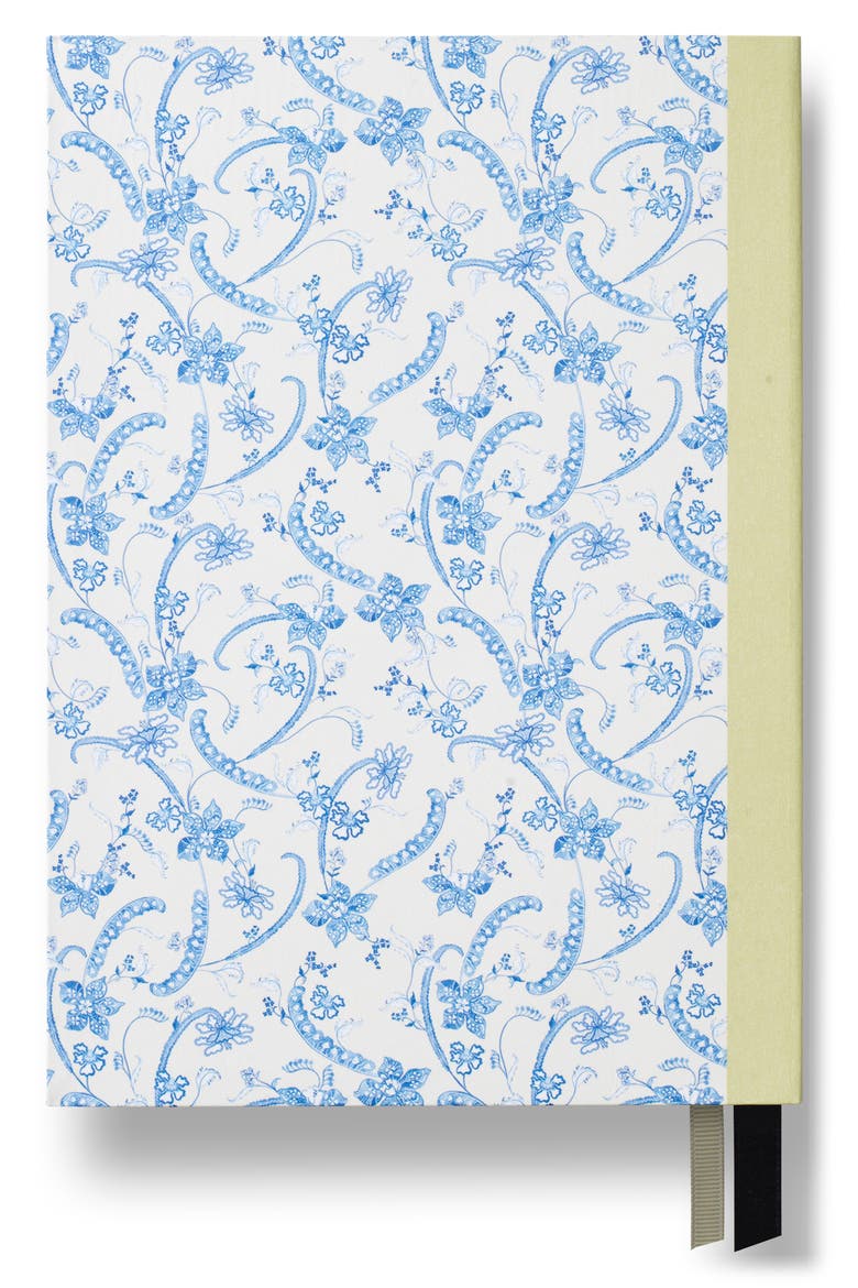 Scripted Floral Undated Page A Day Planner, Alternate, color, LIGHT/ PASTEL BLUE