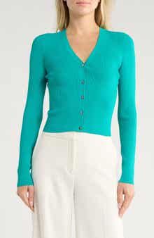 Theory Wooster Cropped Cardigan