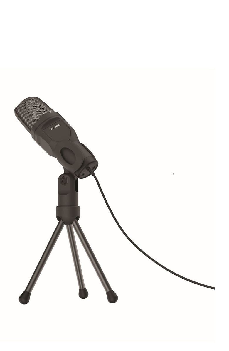TZUMI ONAIR Studio Pro Desktop Condenser Microphone, Main, color, 