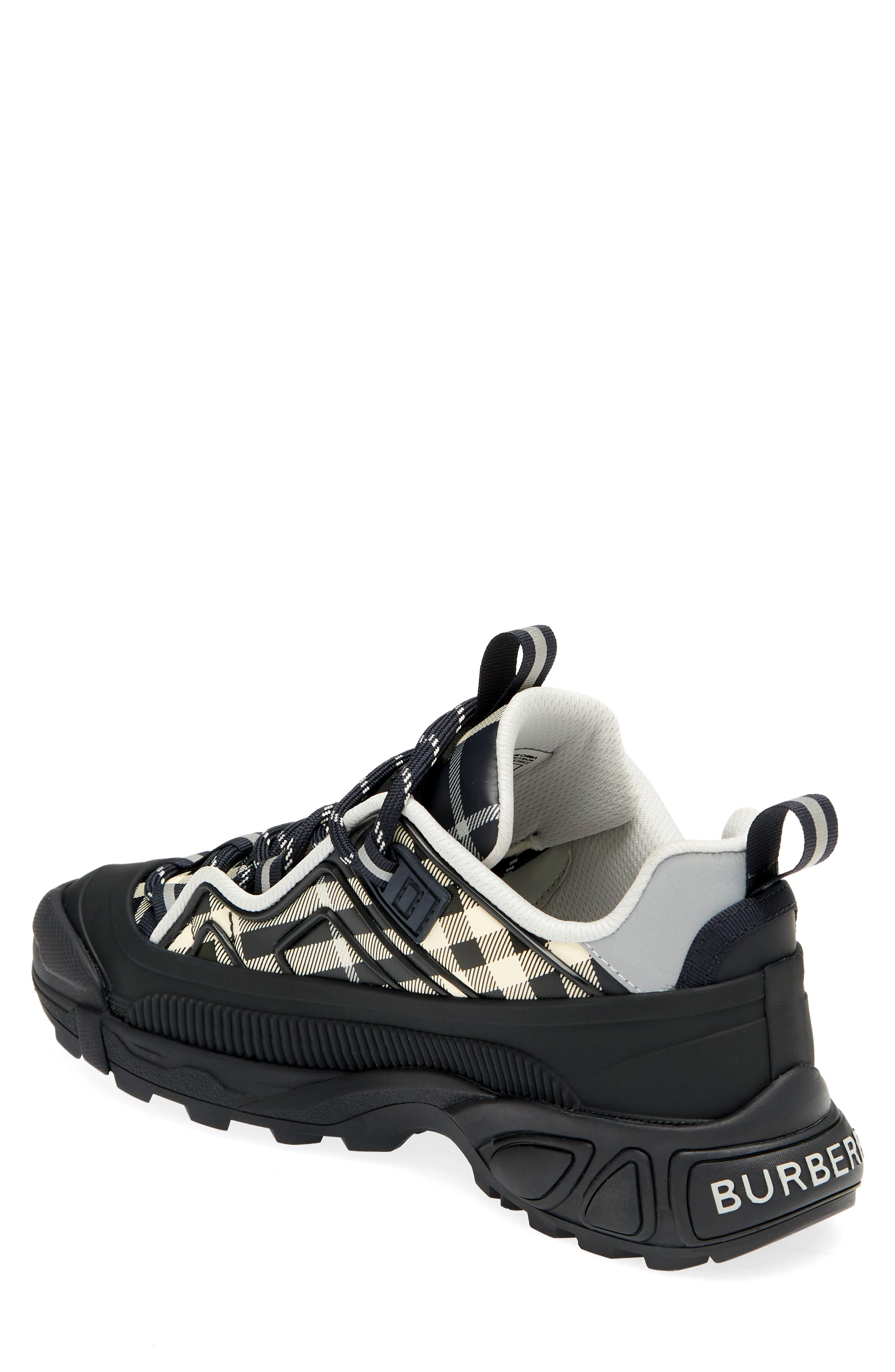 Burberry Kids' Arthur Vintage Check Sneaker, Alternate, color, 
