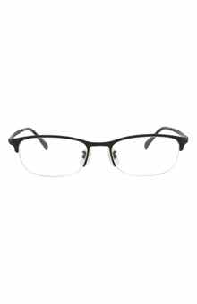 52mm Half Rim Rectangular Optical Glasses