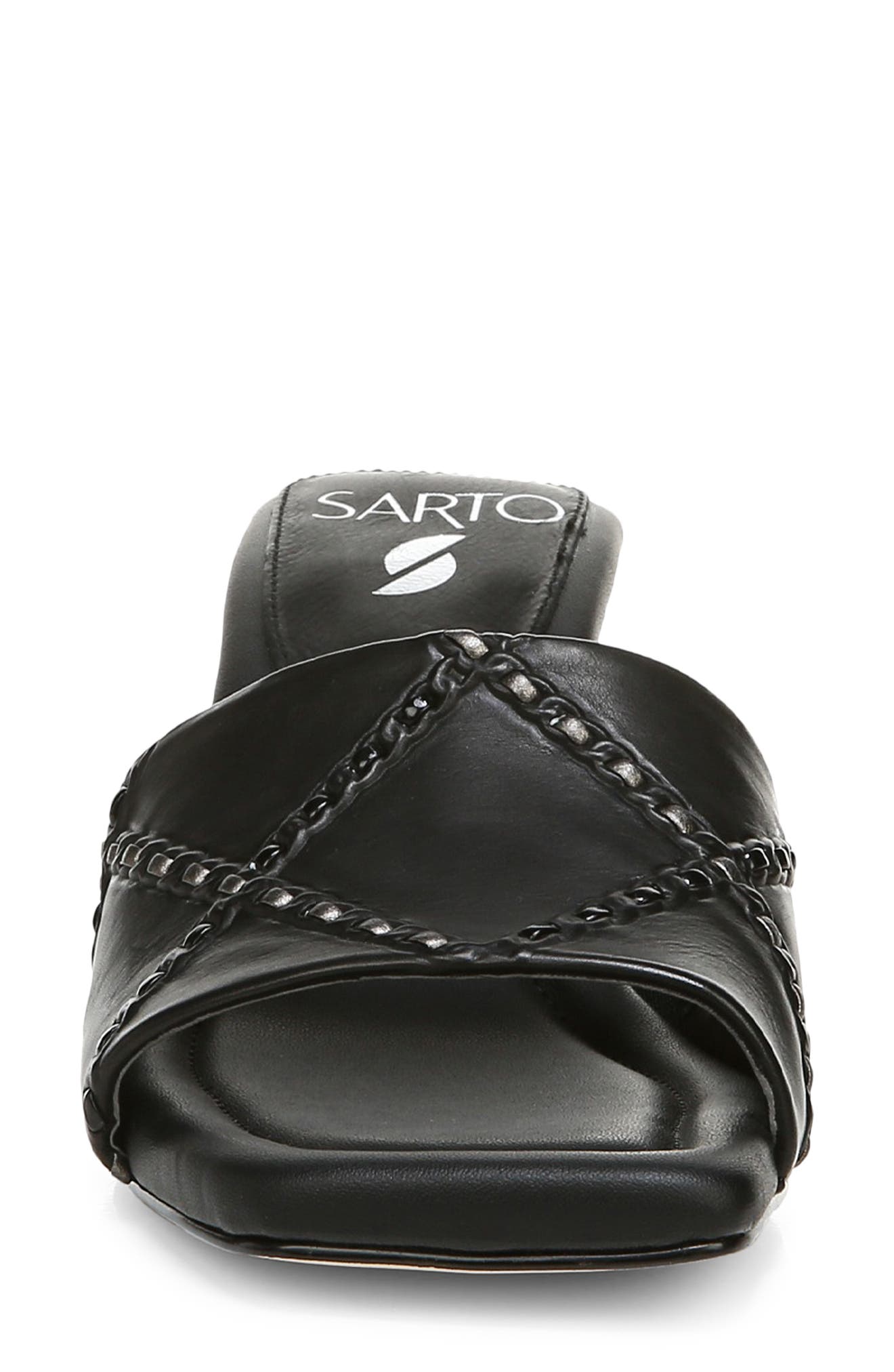 SARTO by Franco Sarto A-Betty Square Toe Slide Sandal, Alternate, color, 