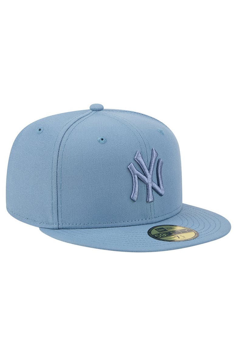 Men's New Era Blue New York Yankees Color Pack 59FIFTY Fitted Hat, Alternate, color, Blue