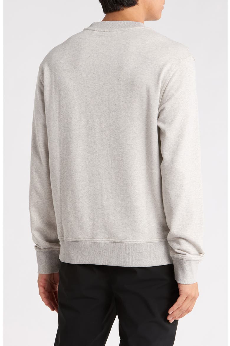 We Logo Cotton Sweatshirt, Alternate, color, OPEN GREY