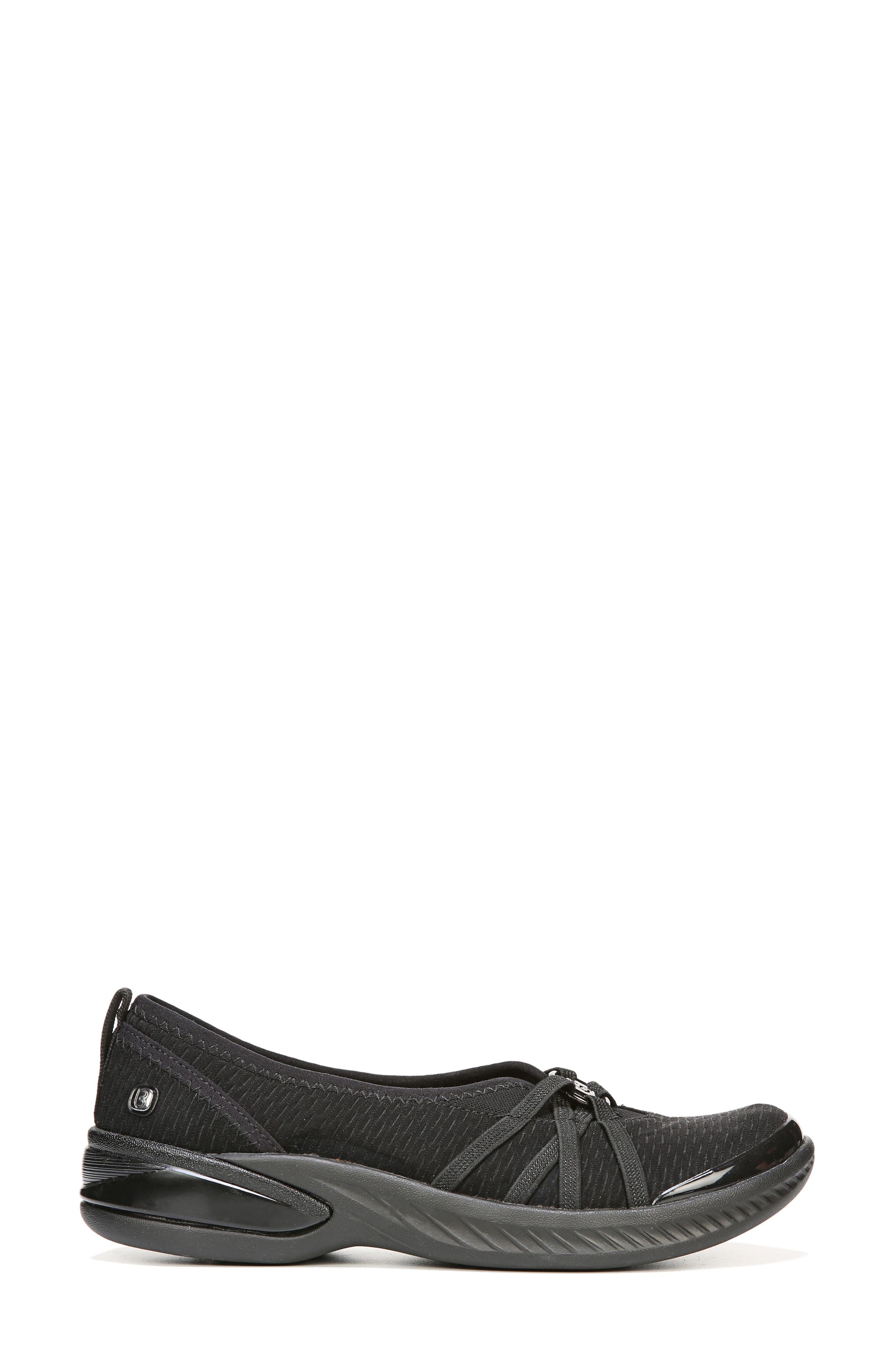 LifeStride Niche Slip On Flat, Alternate, color, Black