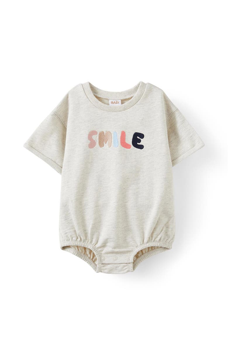 Cotton On Kids Dani Bubble Short Sleeve Bubbysuit, Main, color, 