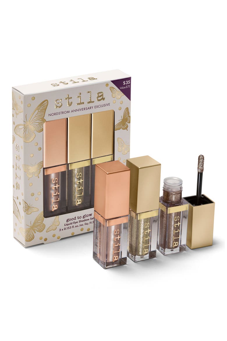 Good to Glow Liquid Eyeshadow Set (Nordstrom Exclusive), Main, color, NO COLOR