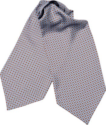 Navona Silk Ascot Cravat Tie for Men - Main Image
