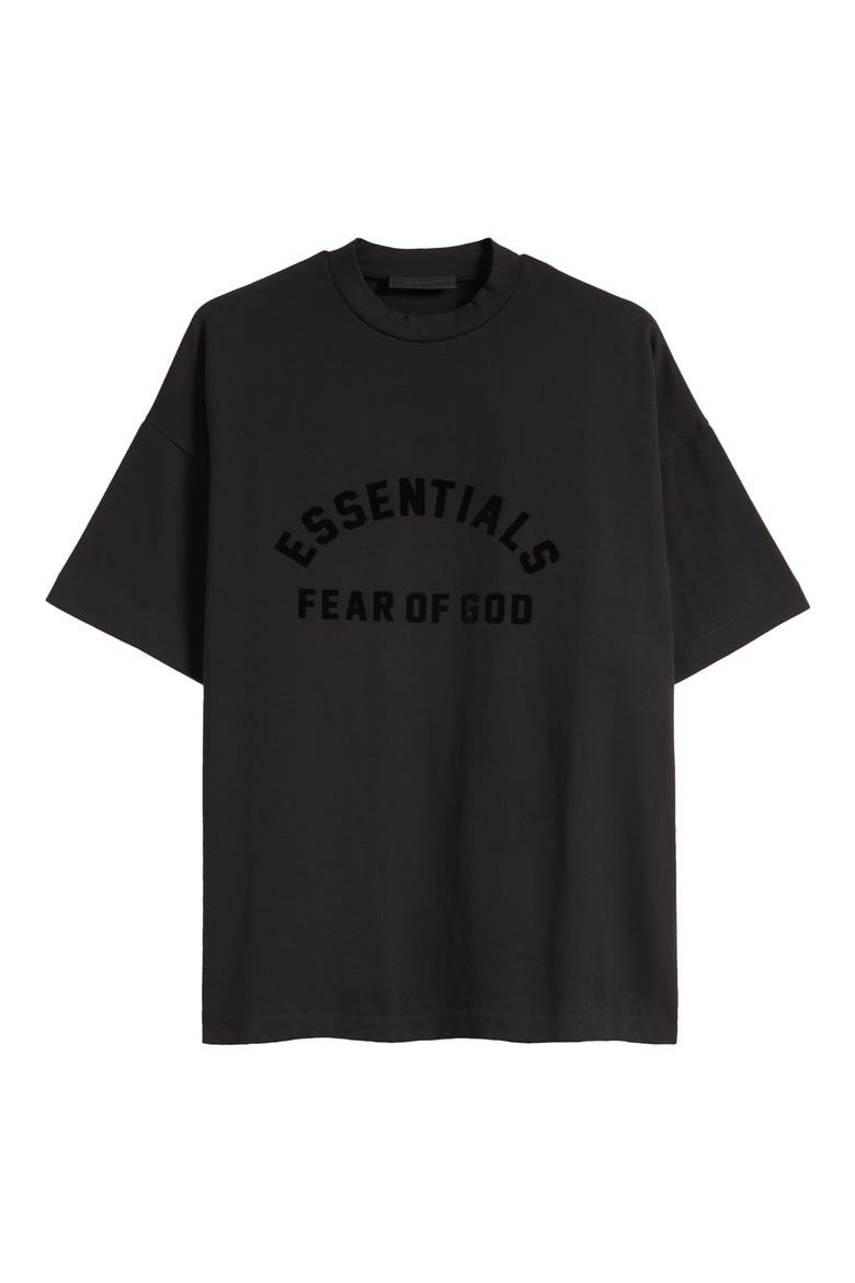 Oversize Logo Graphic T-Shirt, Alternate, color, JET BLACK