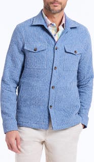 Robert Graham Shawell Woven Shirt Jacket
