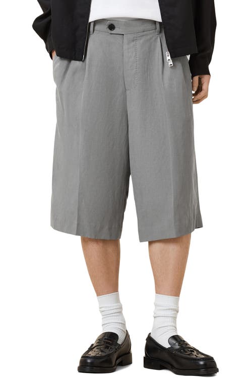 Allsaints Orpheus Shorts In Machine Grey