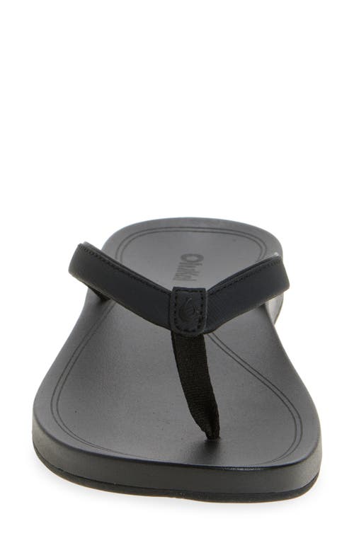 Olukai Uiki Water Resistant Flip Flop In Brown
