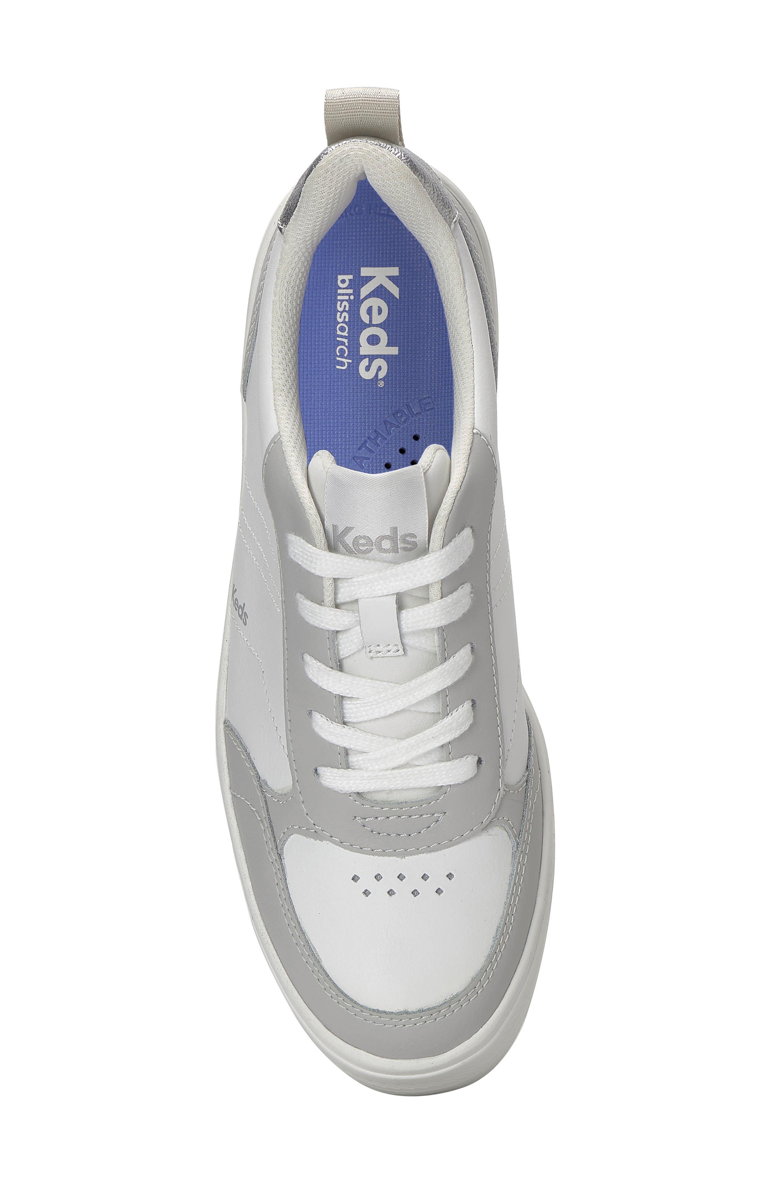 Sky II Platform Sneaker, Alternate, color, KEDS WHITE/ LIGHT