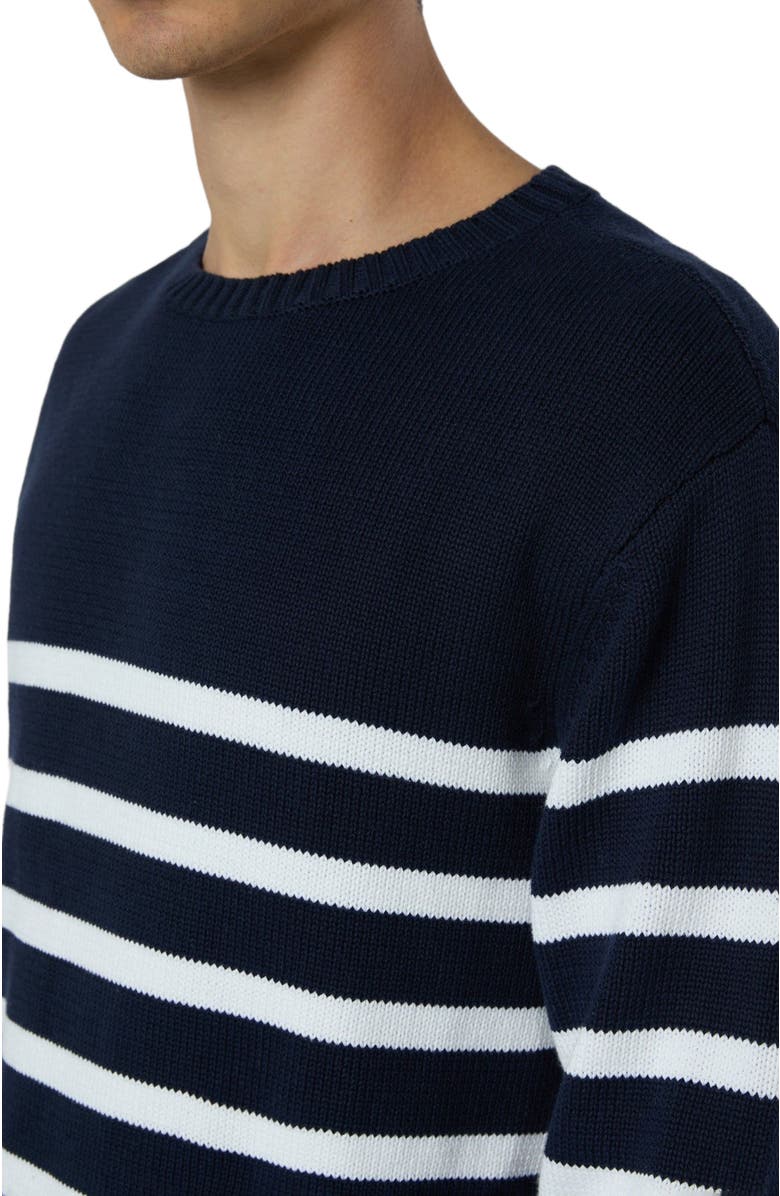 Onia Cotton Boatneck Sweater, Alternate, color, 