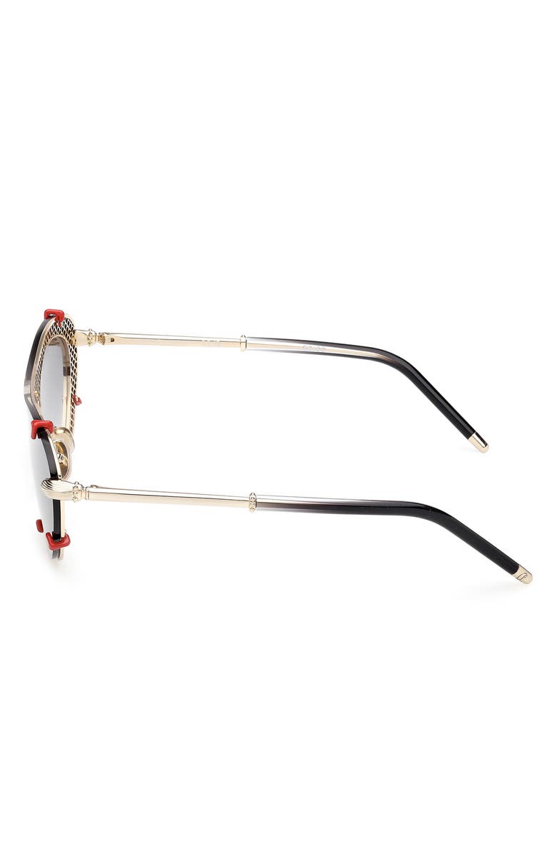 Christian Louboutin Oval Sunglasses, Alternate, color,