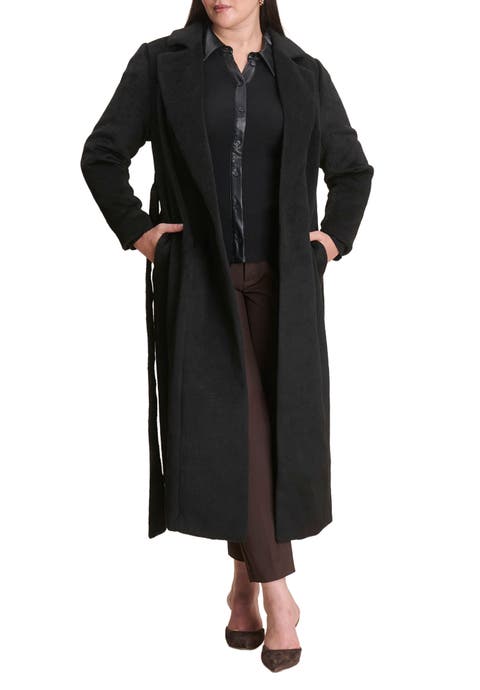 Belted Flyaway Coat (Plus Available)