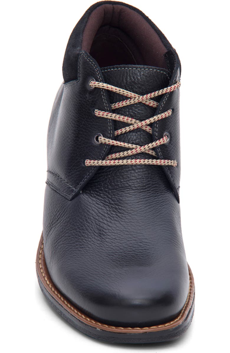 Sandro Moscoloni Eyelet Plain Toe Leather Demi Boot, Alternate, color,
