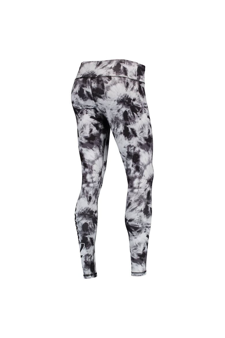 Women's FOCO Black Las Vegas Raiders Tie-Dye Leggings, Alternate, color, Black