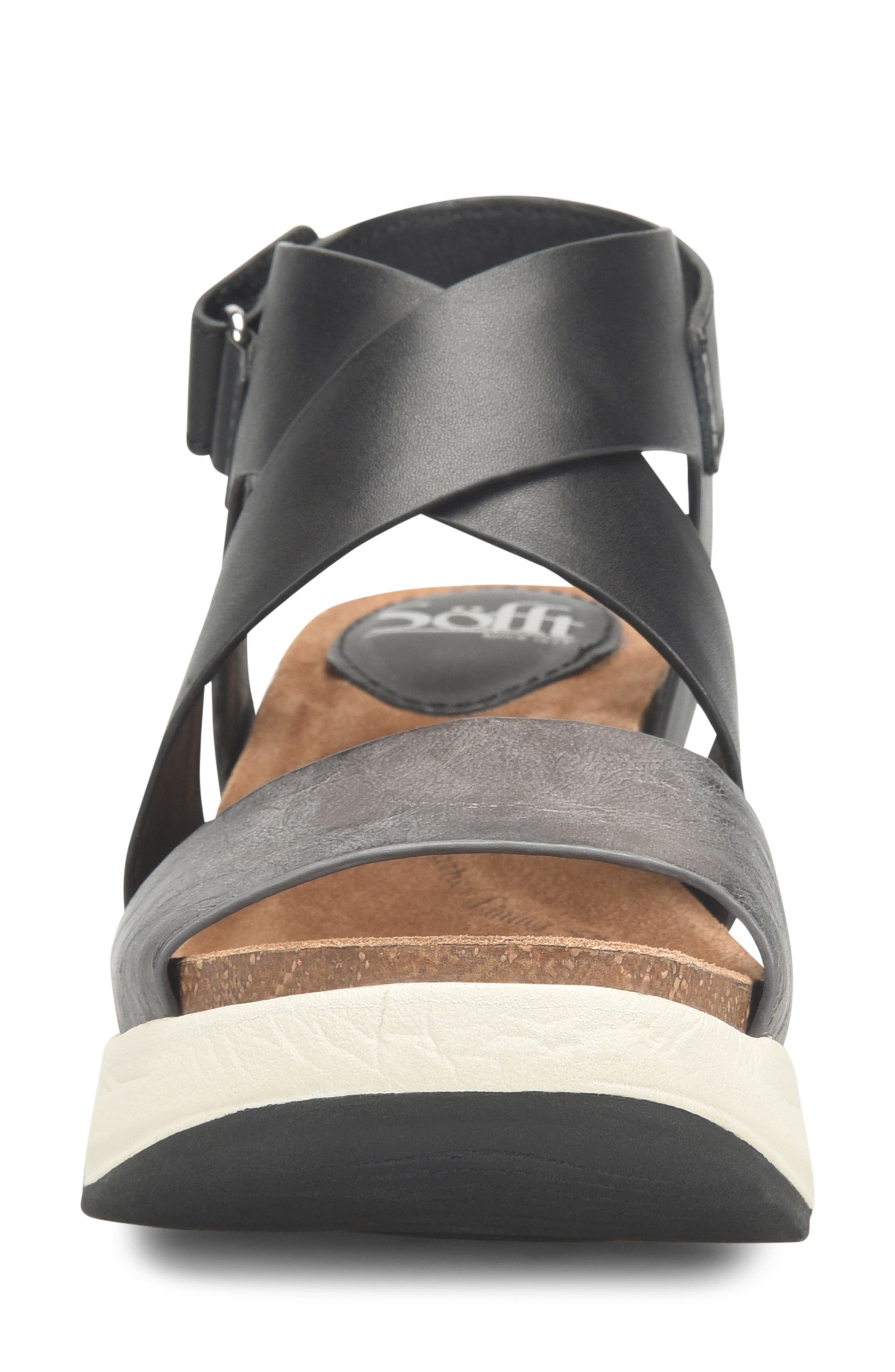 Söfft Charday Platform Sandal, Alternate, color, 