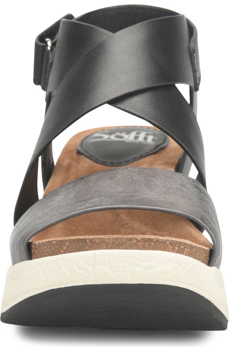 Söfft Charday Platform Sandal, Alternate, color,