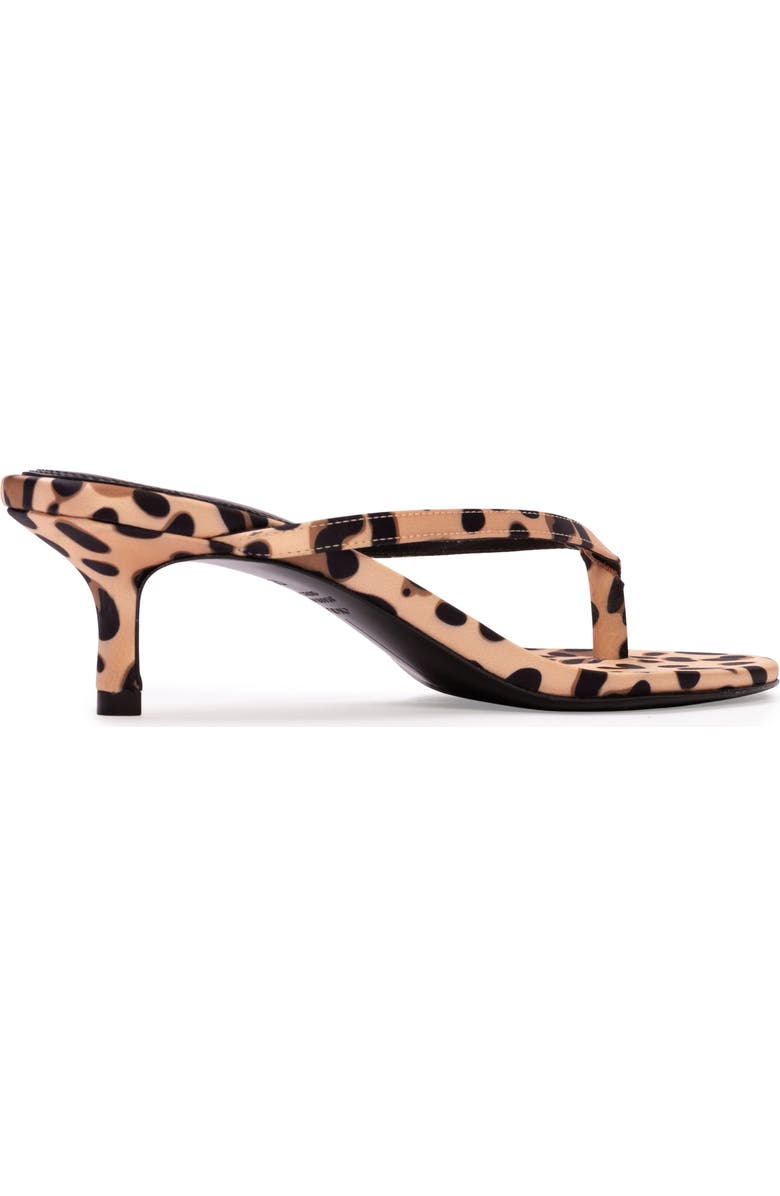 BLACK SUEDE STUDIO Tash 50 Satin Mule, Alternate, color, Cheetah Satin