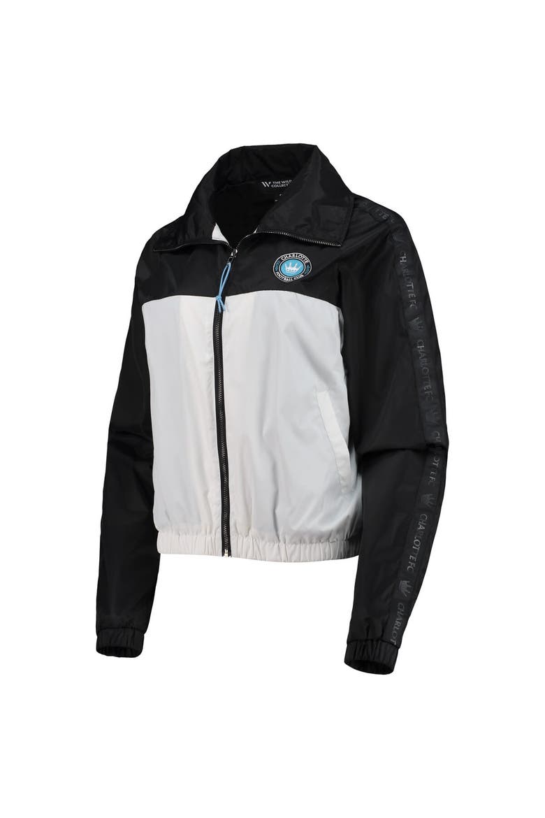 Women's The Wild Collective Black Charlotte FC Anthem Full-Zip Jacket, Alternate, color, Black