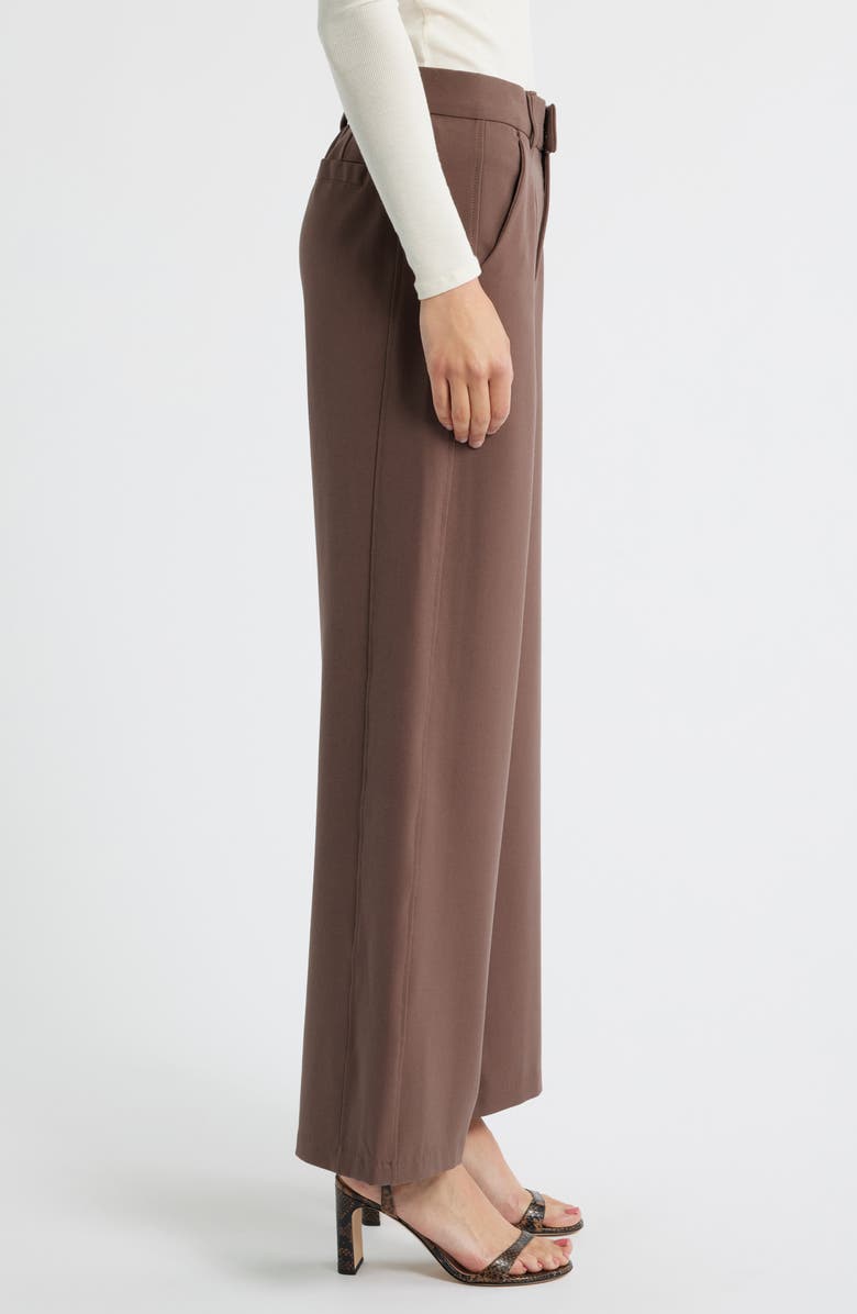 Wit & Wisdom Skyrise Wide Leg Pants, Alternate, color, Mocha