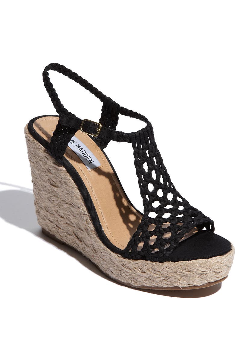 Steve Madden 'Manngo' Woven Sandal, Main, color,