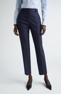 Lafayette 148 New York Clinton Stretch Wool Ankle Pants