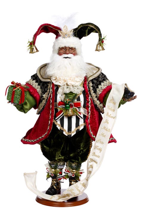 African American Naughty or Nice Santa