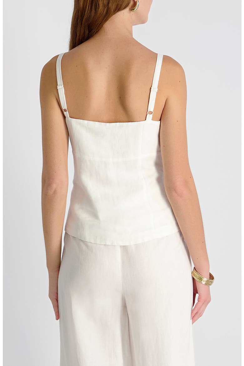 Cooper Tailored Camisole, Alternate, color, SUMMER WHITE