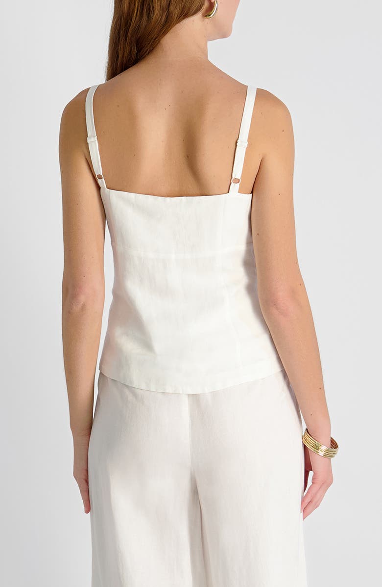 French Connection Cooper Tailored Camisole, Alternate, color, Summer White
