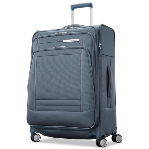 UpLIFT Checked-Medium 25-Inch Lightweight Softside Expandable Spinner