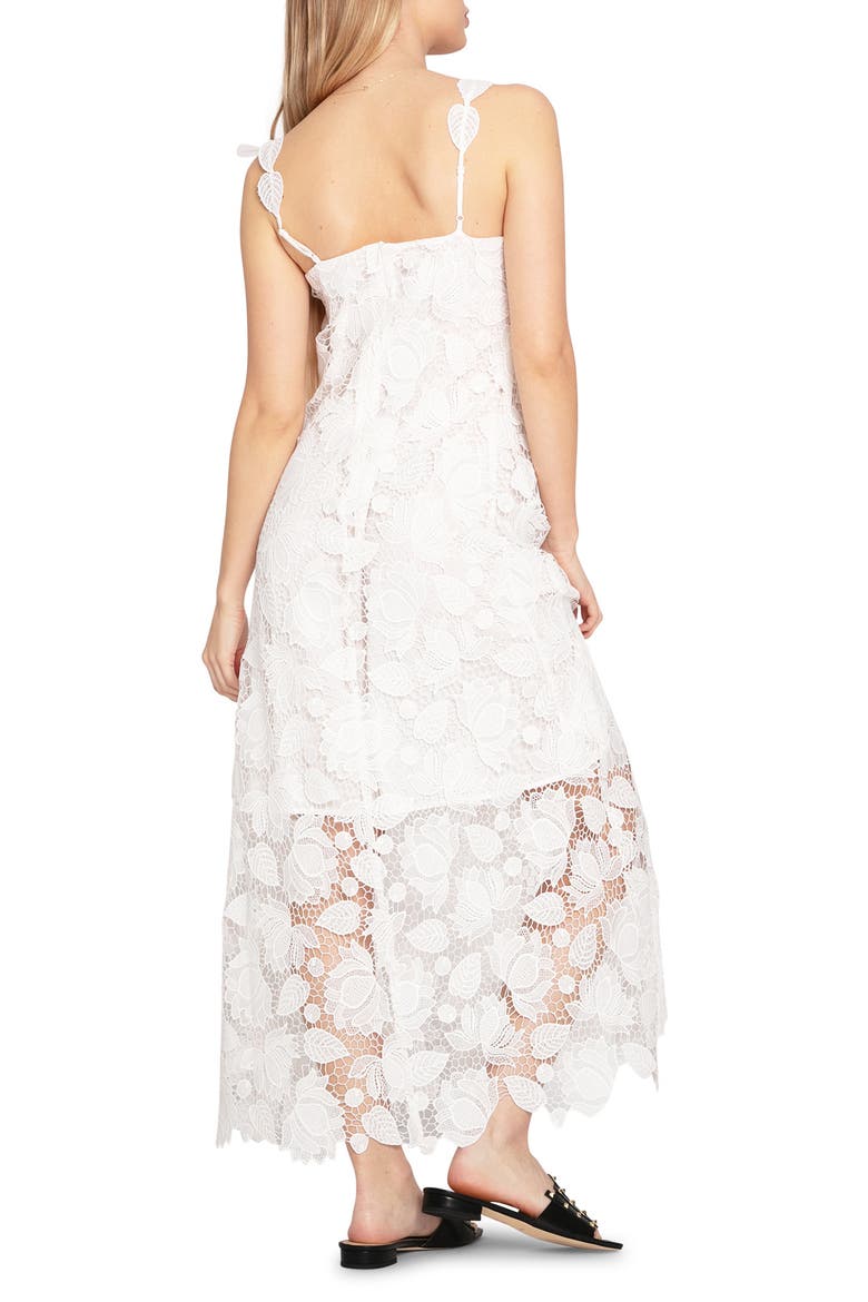 Songbird Lace Maxi Dress, Alternate, color, WHITE