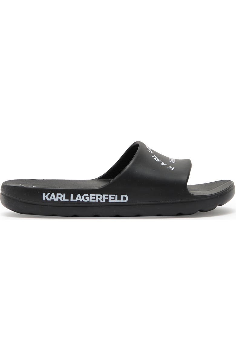 KARL LAGERFELD PARIS Xlight Pool Slide Sandal, Alternate, color,