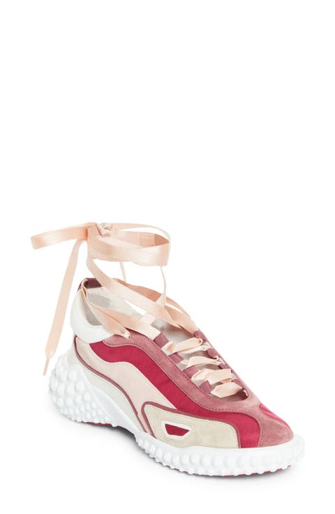 Mara Ankle Tie Sneaker (Women)