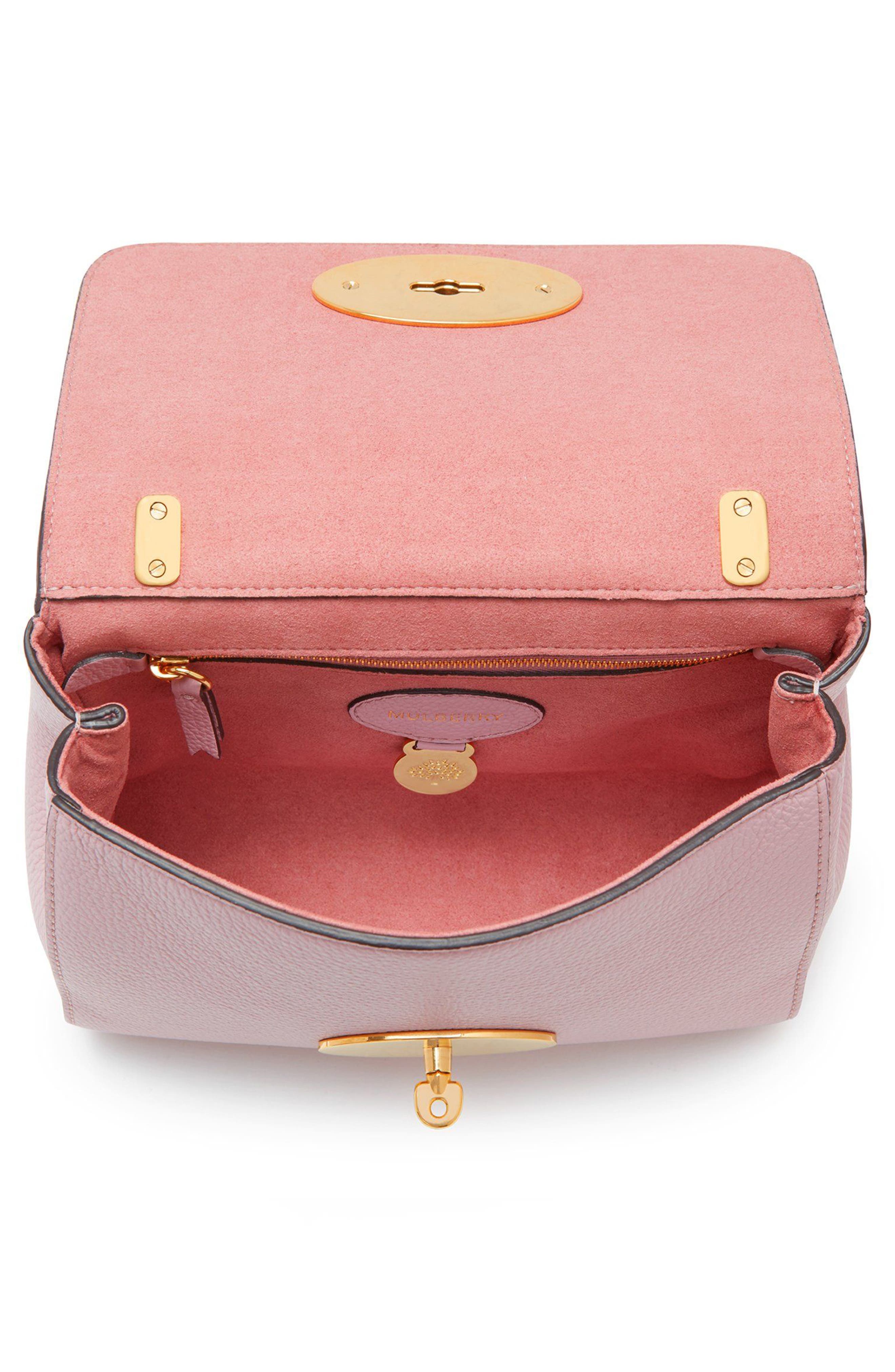 Mulberry Lily Convertible Leather Shoulder Bag, Alternate, color, 