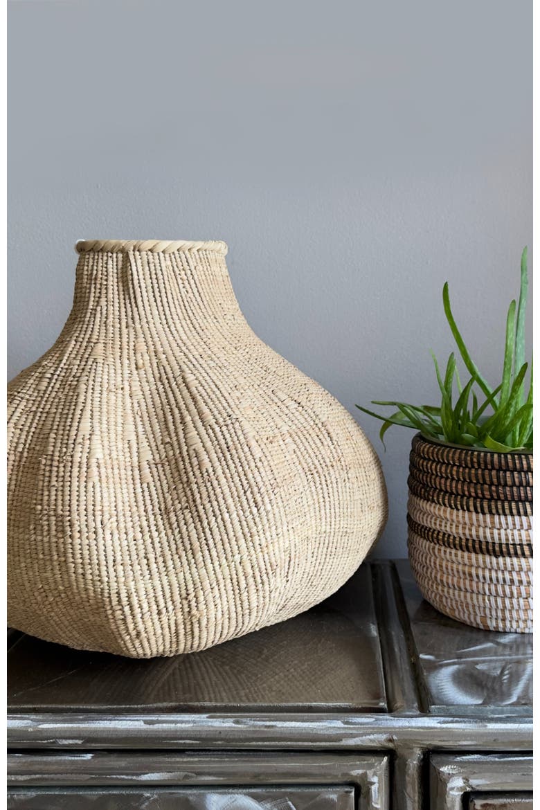 Garlic Basket, Alternate, color, Natural/Brown