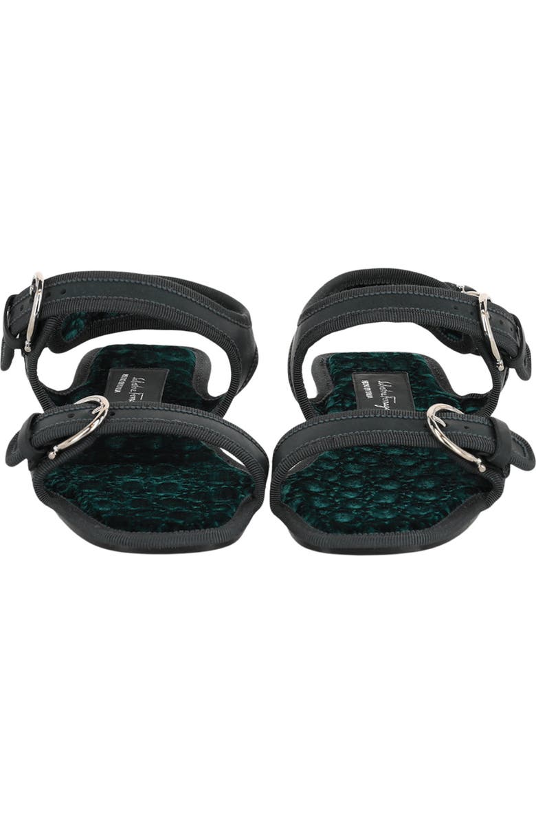 FERRAGAMO Buckle Sandal, Alternate, color,