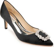 Badgley Mischka Collection Carrie Crystal Embellished Pump