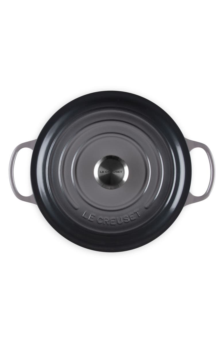 Le Creuset Signature 6.5-Quart Round Enamel Cast Iron Dutch Oven, Alternate, color, Oyster