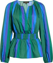 SUGARLIPS Dolary Stripe Mirana Smock Top